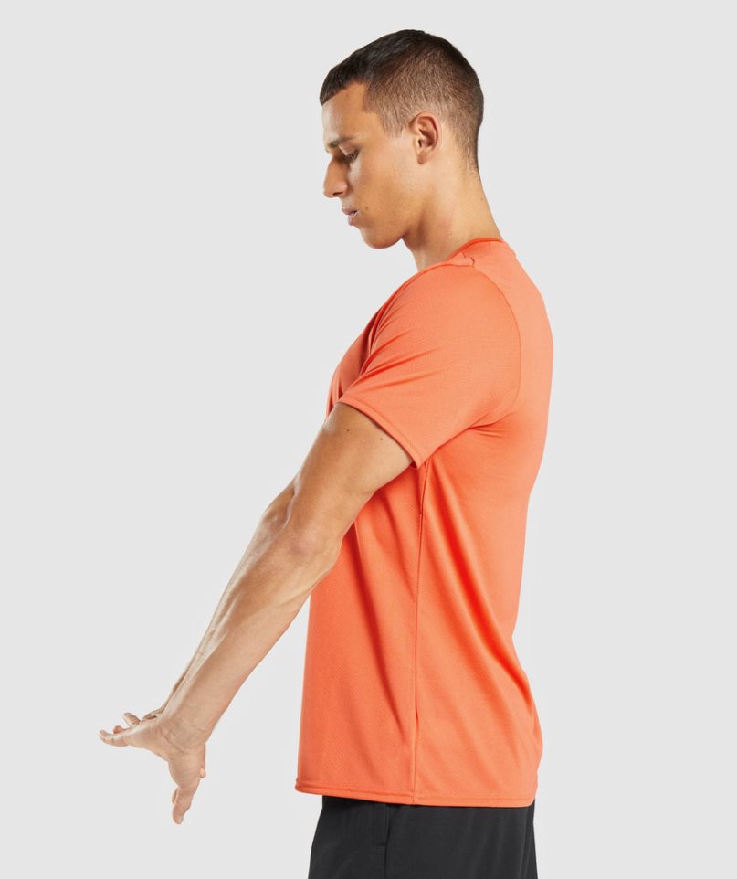 Gymshark Arrival T-shirts Herren Orange | AT-92-IKEM