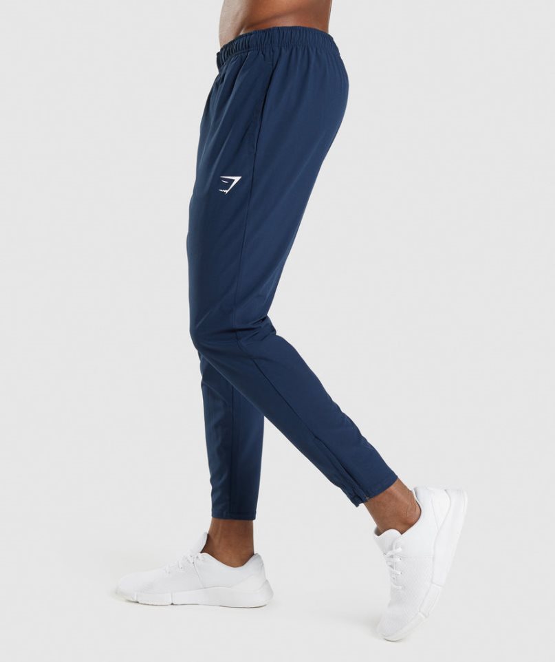 Gymshark Arrival Woven Jogginghose Herren Navy | AT-10-YBAJ