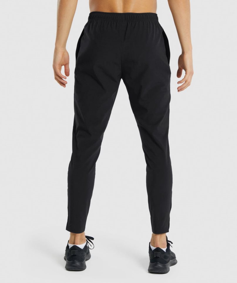 Gymshark Arrival Woven Jogginghose Herren Schwarz | AT-65-OYUN