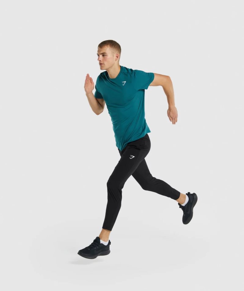 Gymshark Arrival Woven Jogginghose Herren Schwarz | AT-65-OYUN