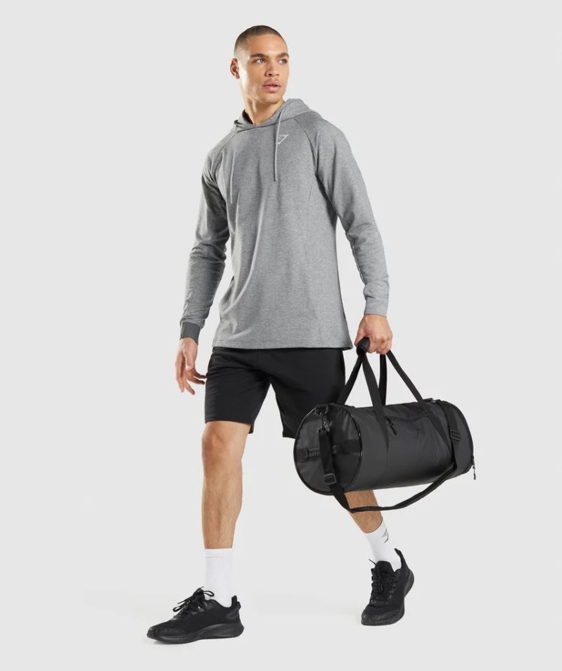 Gymshark Barrel Sporttaschen Schwarz | AT-02-EIVM