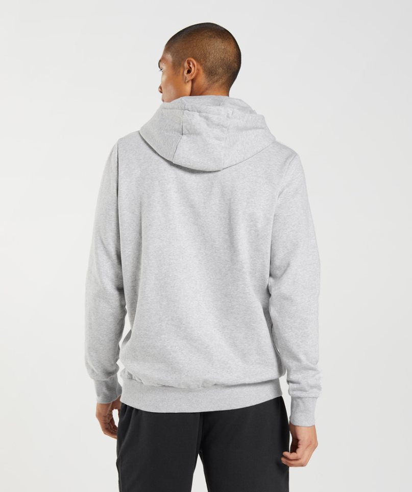 Gymshark Block Hoodie Herren Hellgrau | AT-89-MTOA