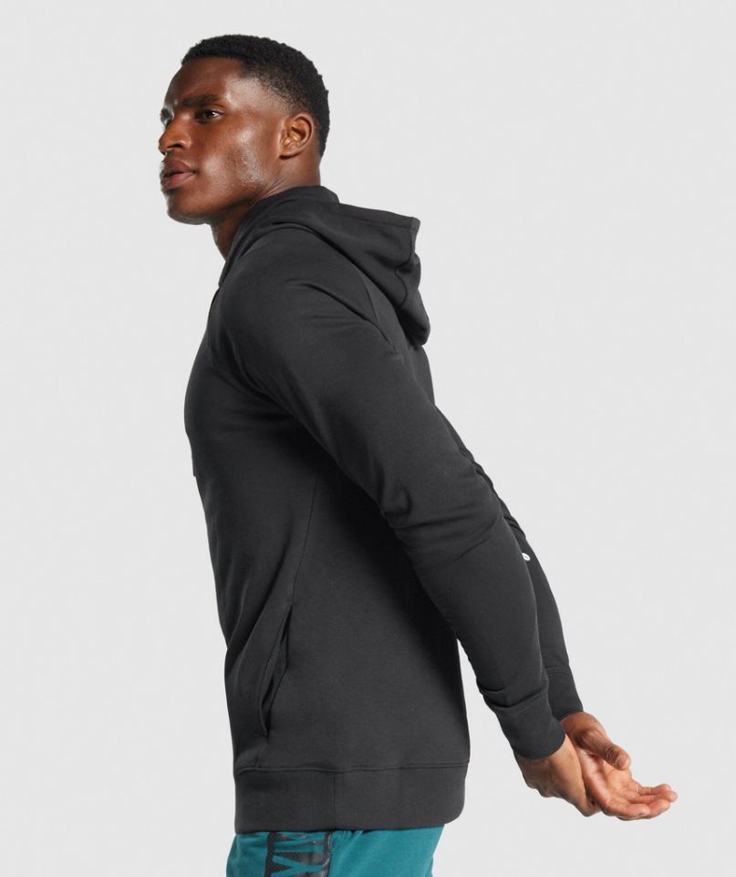 Gymshark Bold Hoodie Herren Schwarz | AT-06-WDRE