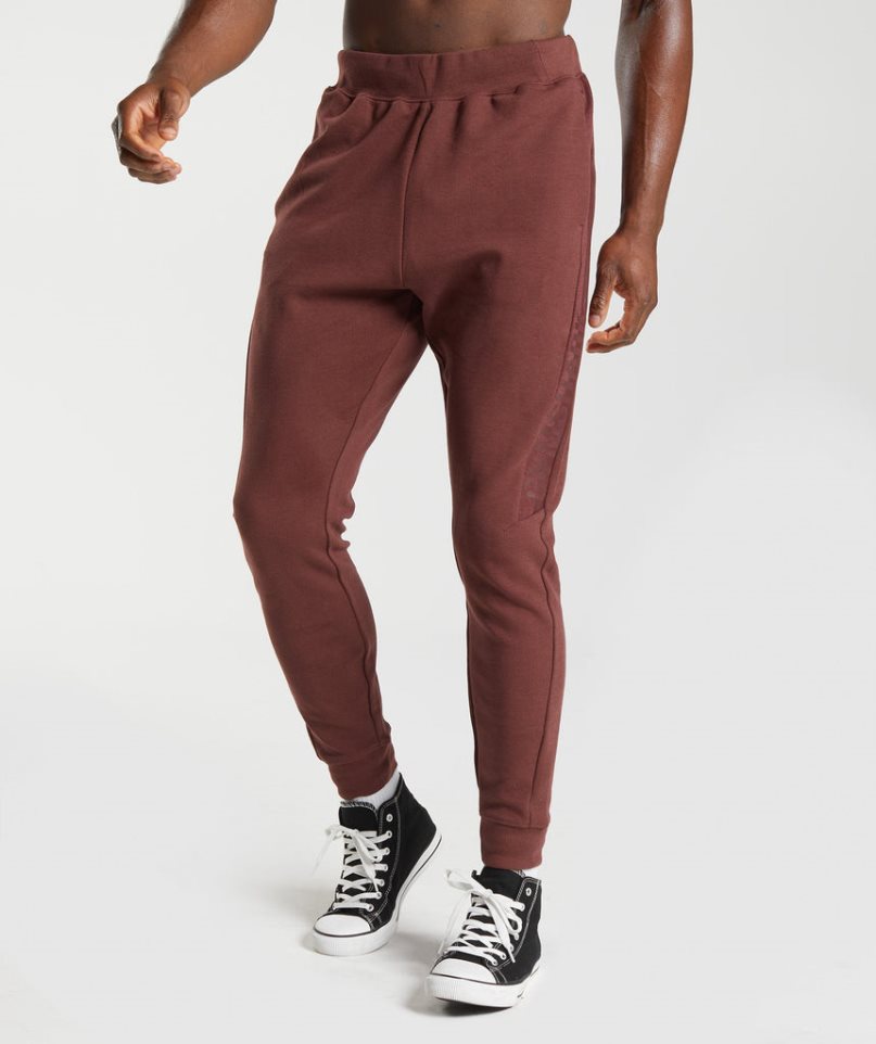 Gymshark Bold React Jogginghose Herren Braun | AT-50-XAKY