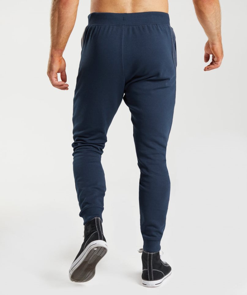 Gymshark Bold React Jogginghose Herren Navy | AT-94-VDKS