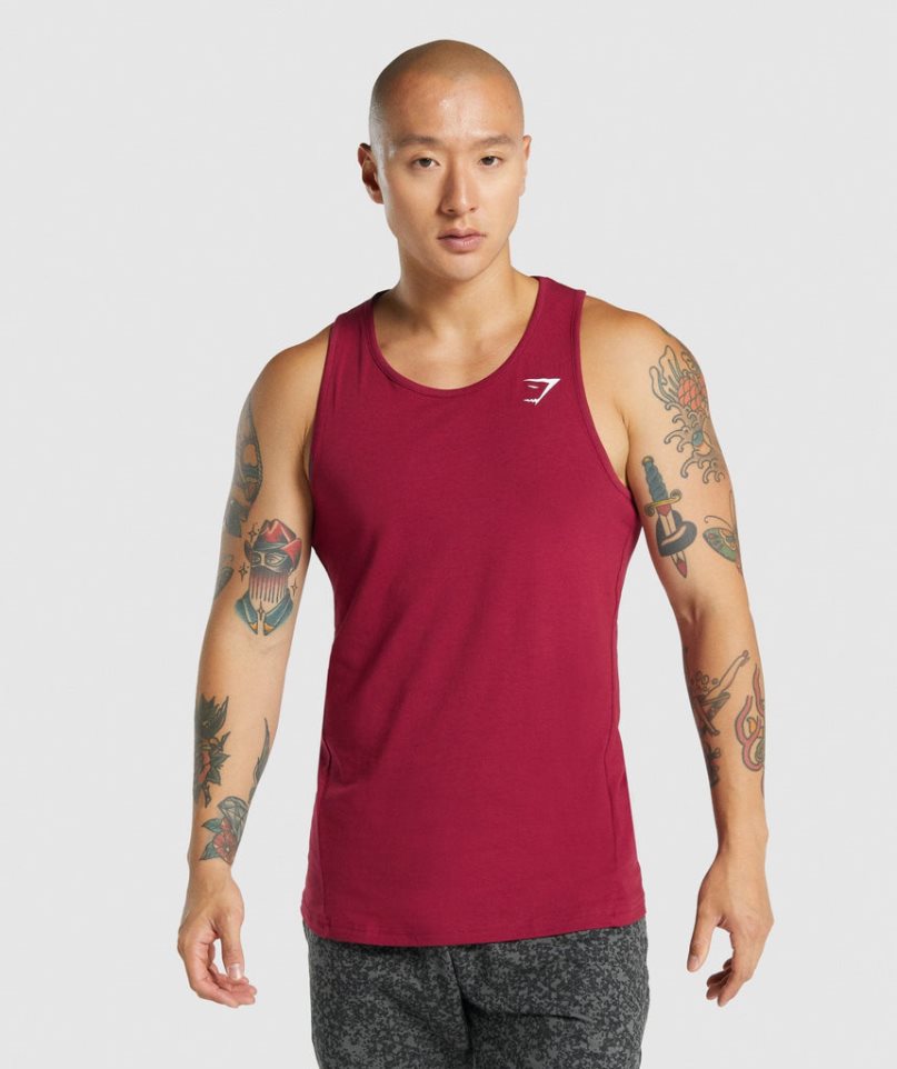 Gymshark Critical 2.0 Muskelshirt Herren Fuchsie | AT-48-MQJU