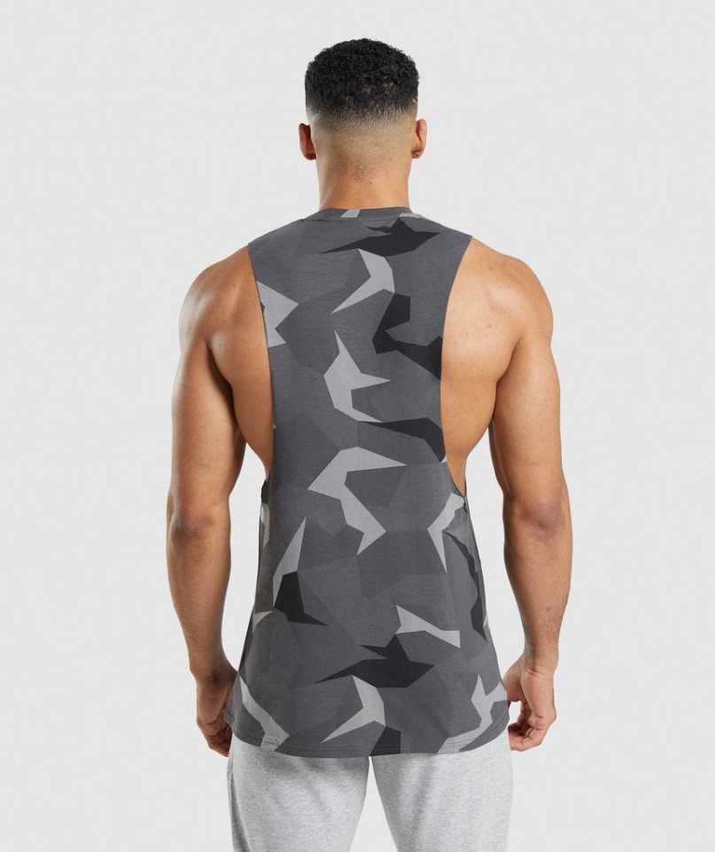 Gymshark Critical Drop Arm Muskelshirt Herren Camouflage | AT-45-LMHY