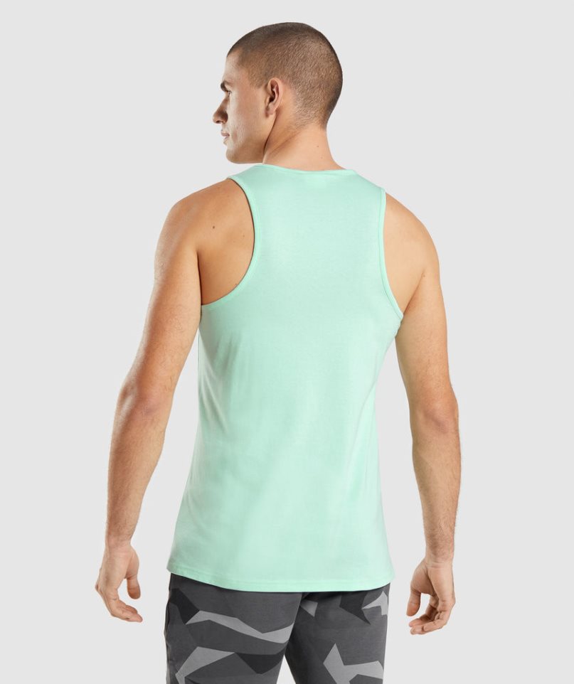 Gymshark Critical Muskelshirt Herren Mintfarben | AT-73-GVCW