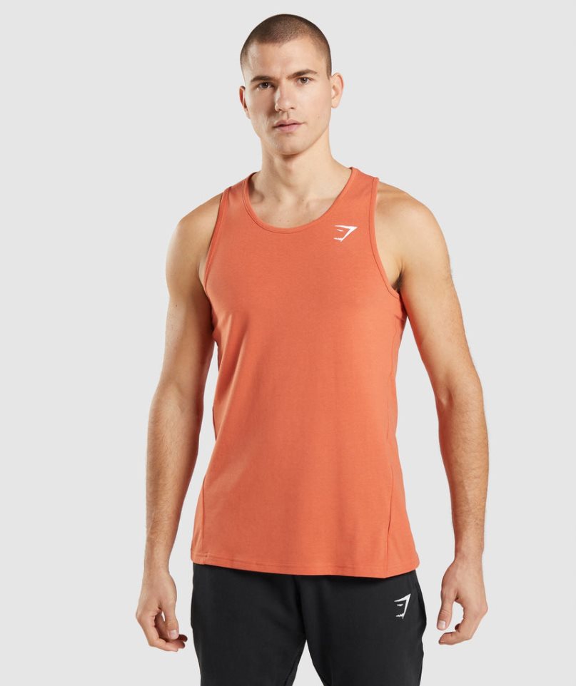 Gymshark Critical Muskelshirt Herren Orange | AT-87-JKXH