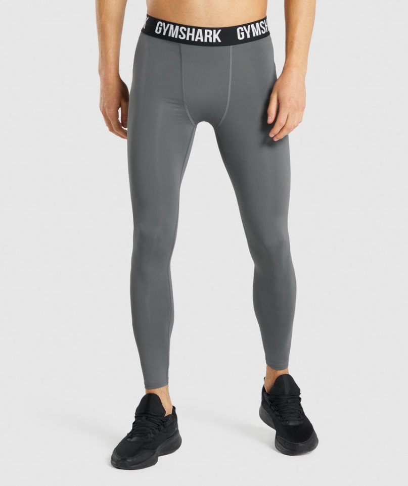 Gymshark Element Baselayer Leggings Herren Grau | AT-38-RXWB