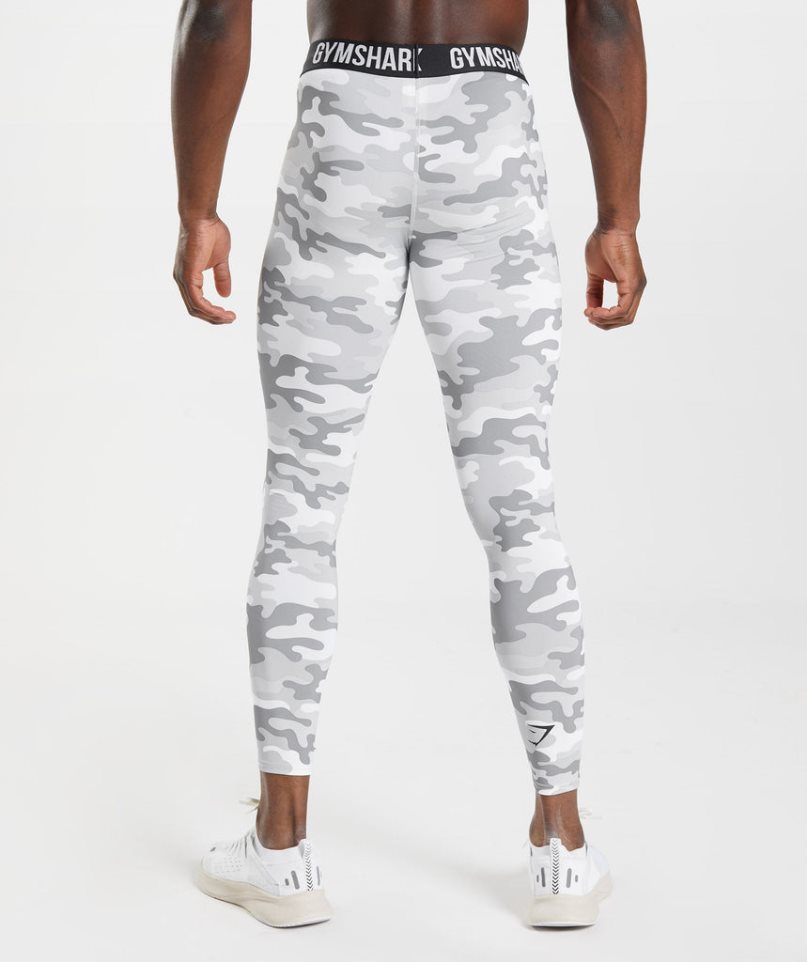 Gymshark Element Baselayer Leggings Herren Camouflage | AT-69-SRLA