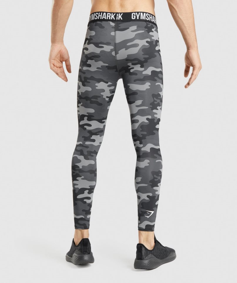 Gymshark Element Baselayer Leggings Herren Camouflage | AT-75-FDKJ