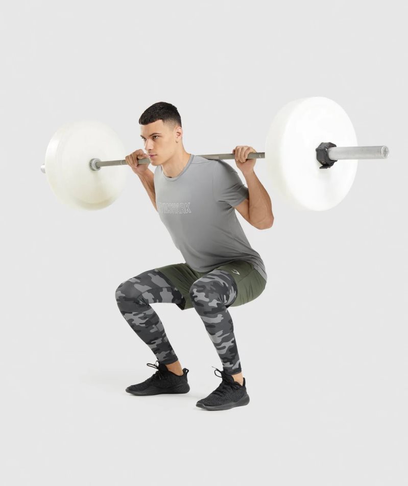 Gymshark Element Baselayer Leggings Herren Camouflage | AT-75-FDKJ