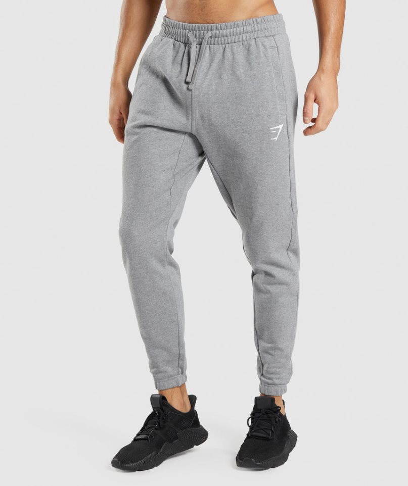 Gymshark Essential Jogginghose Herren Grau | AT-26-VEPI