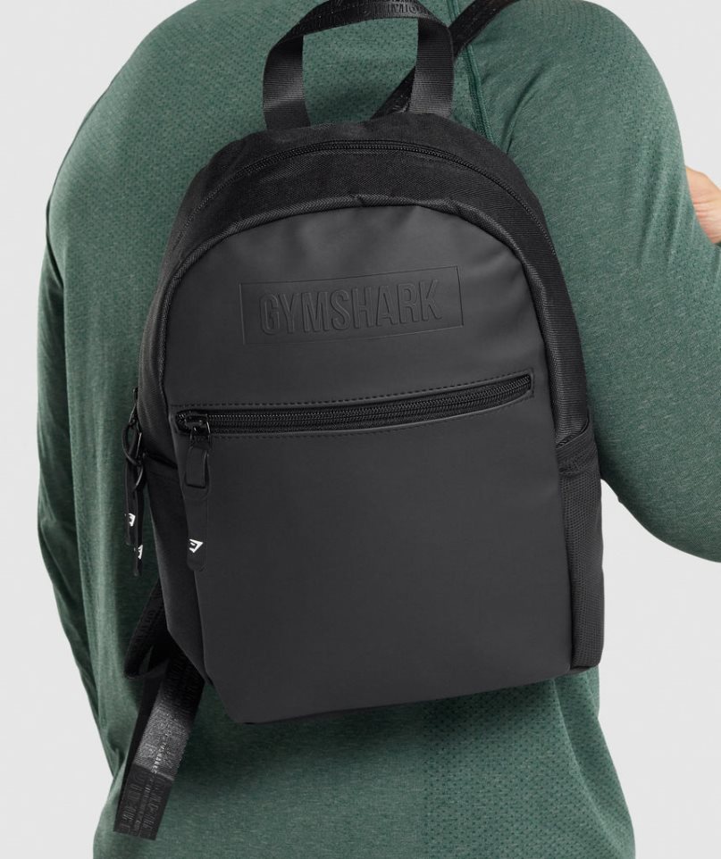 Gymshark Everyday Mini Rucksäcke Schwarz | AT-76-DGYQ