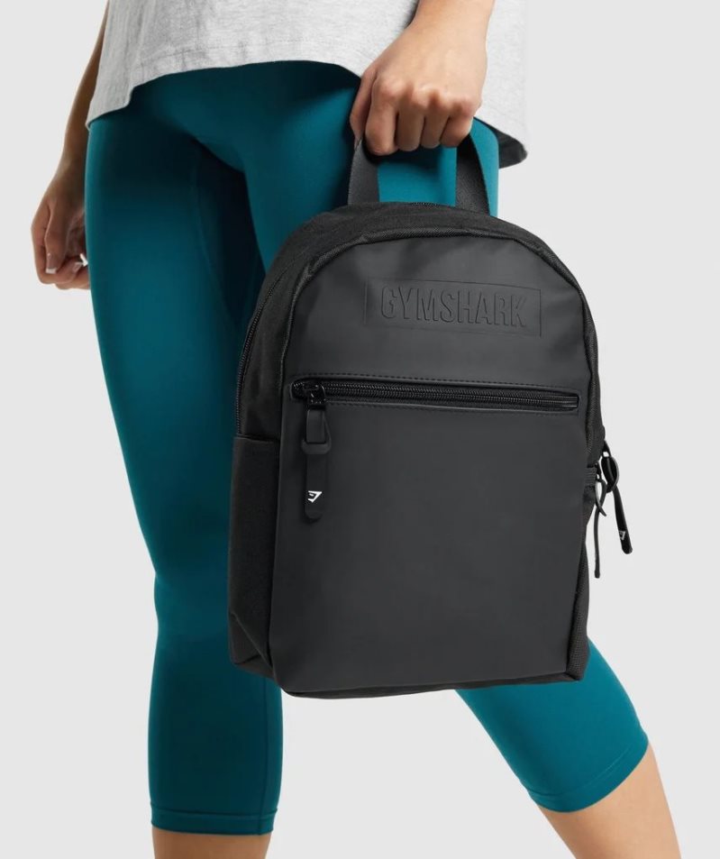 Gymshark Everyday Mini Rucksäcke Schwarz | AT-76-DGYQ