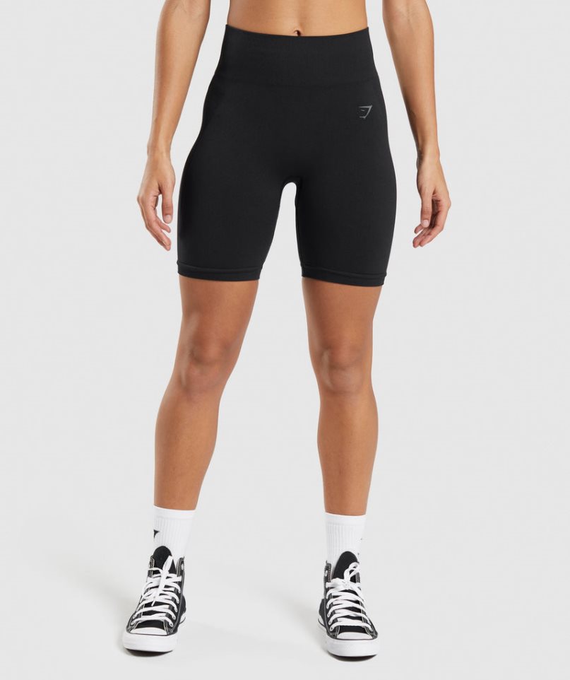 Gymshark Flex Cycling Kurze Hose Damen Schwarz | AT-08-WBQV