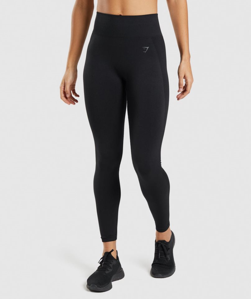 Gymshark Flex High Waisted Leggings Damen Schwarz | AT-73-PQGT