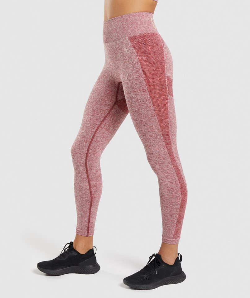 Gymshark Flex High Waisted Leggings Damen Rosa | AT-80-VIKF