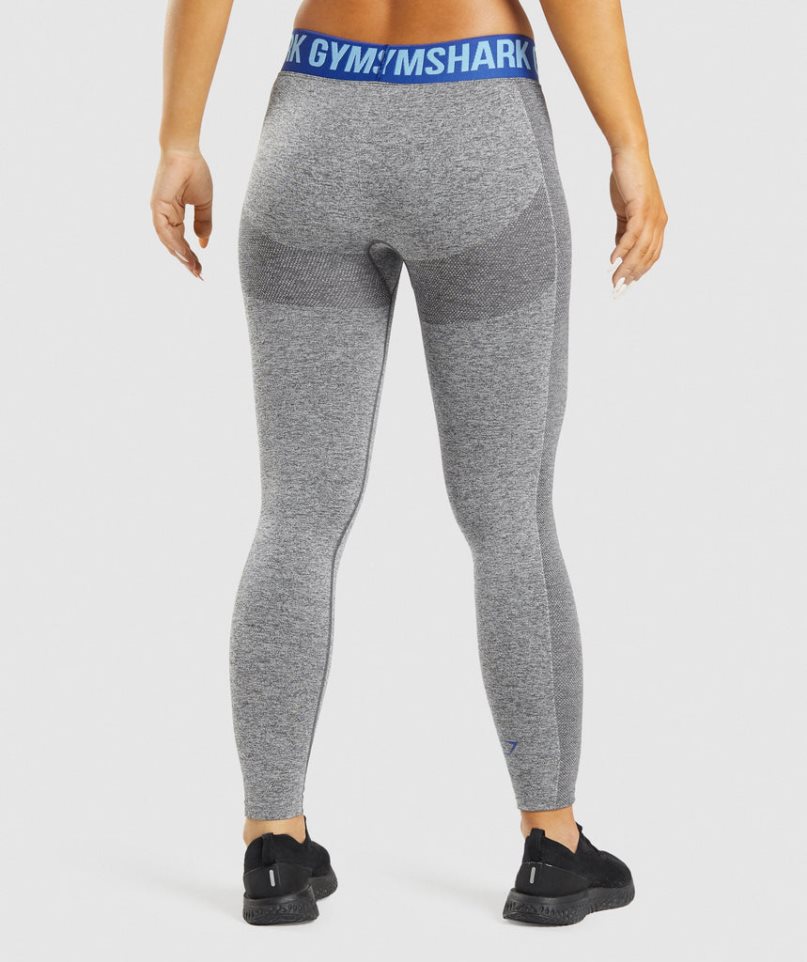 Gymshark Flex Low Rise Leggings Damen Grau | AT-61-SRFI