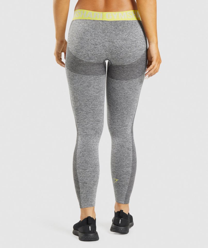 Gymshark Flex Low Rise Leggings Damen Grau | AT-92-JSWM