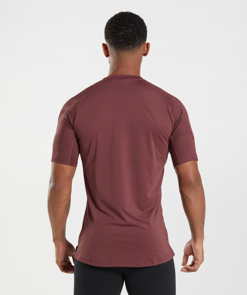 Gymshark Form T-shirts Herren Braun | AT-45-KTSQ