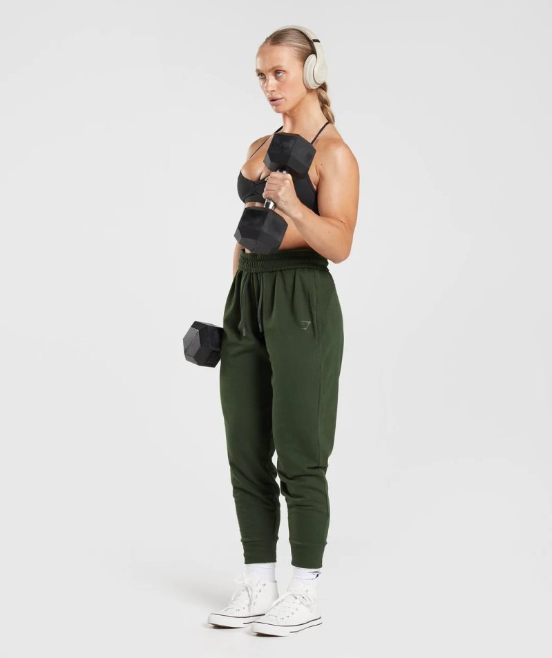 Gymshark GS Power Jogginghose Damen Olivgrün | AT-71-JSLA