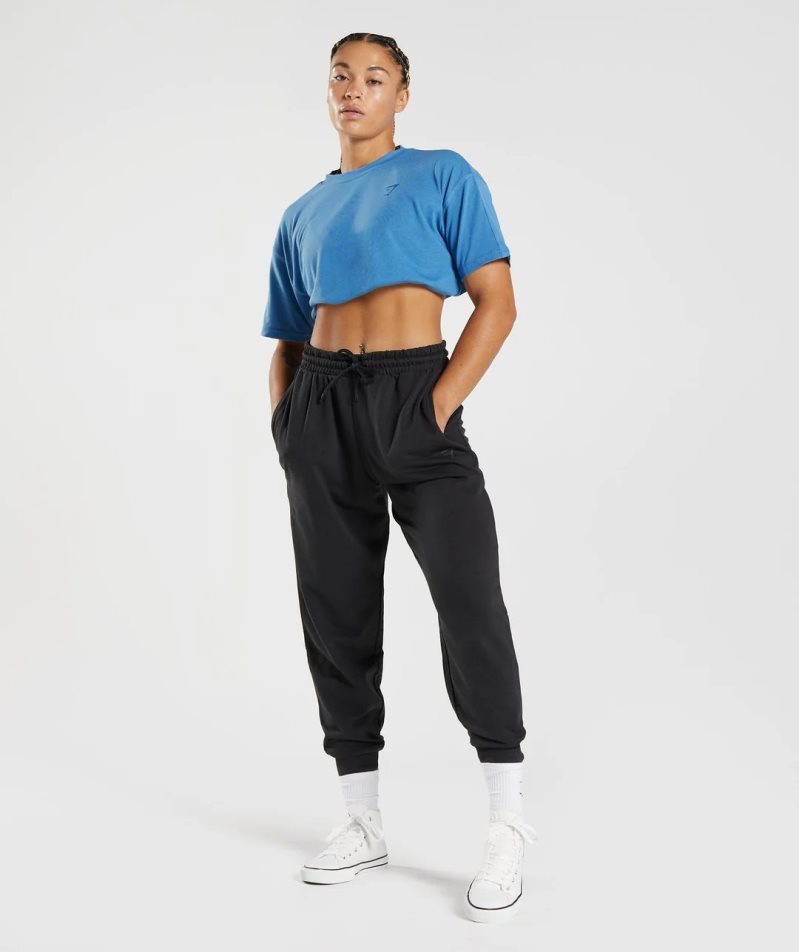 Gymshark GS Power Jogginghose Damen Schwarz | AT-97-VFHK