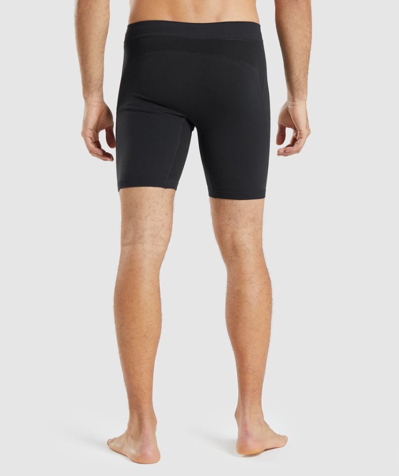 Gymshark Hybrid Boxer Unterwäsche Herren Schwarz | AT-82-QTDU