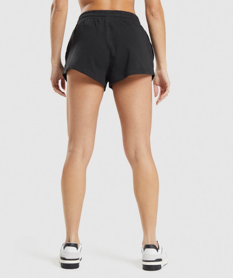 Gymshark Leg Day Kurze Hose Damen Schwarz | AT-54-ECIY