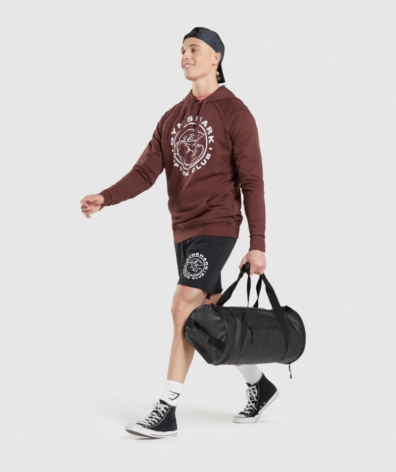 Gymshark Legacy Hoodie Herren Braun | AT-51-LFXU