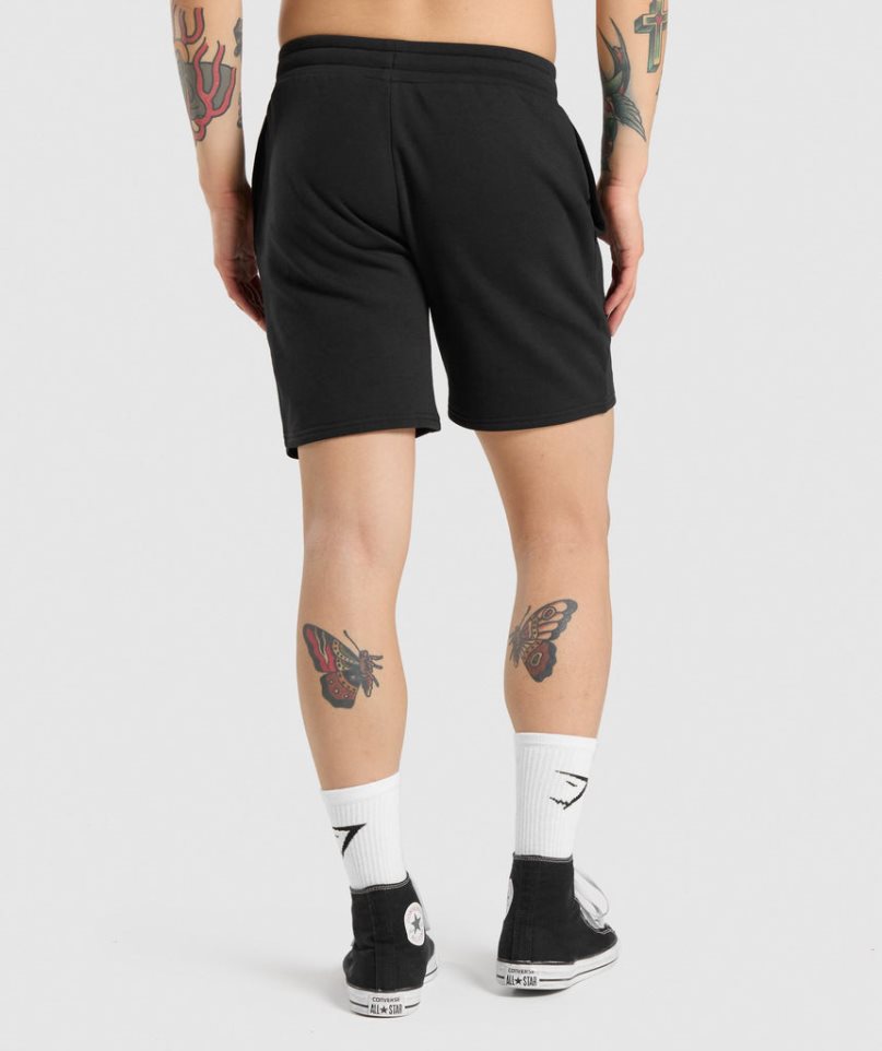 Gymshark Legacy Kurze Hose Herren Schwarz | AT-60-JELR