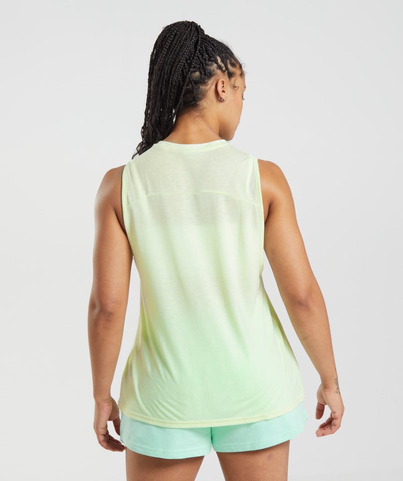 Gymshark Legacy Muskelshirt Damen Mintfarben | AT-40-LRVF