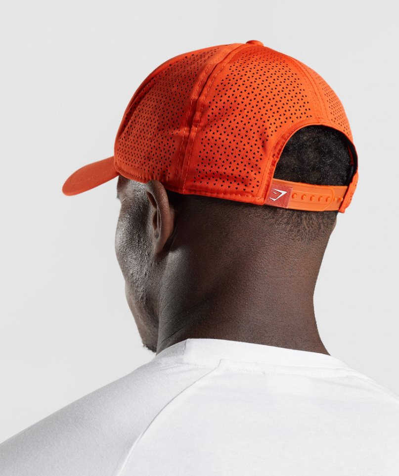 Gymshark Mesh Trucker Kappen Orange | AT-83-PUVZ