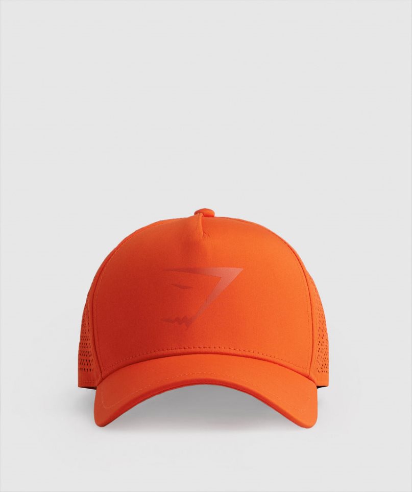 Gymshark Mesh Trucker Kappen Orange | AT-83-PUVZ