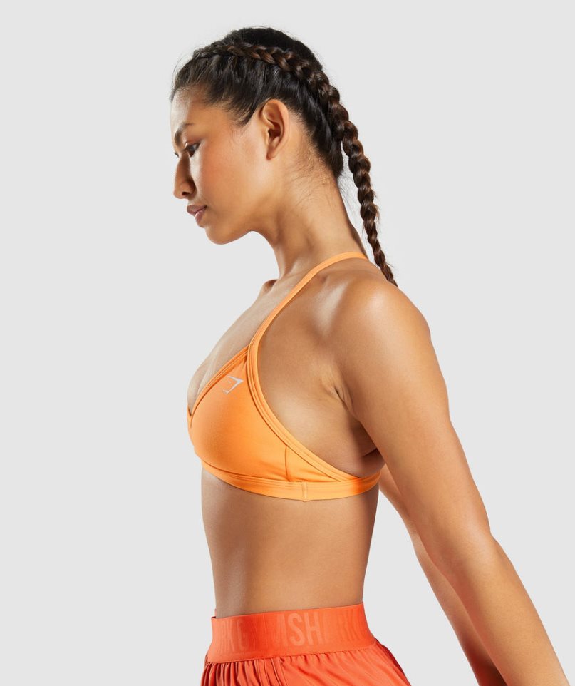 Gymshark Minimal Sport Bh Damen Orange | AT-85-GTYW