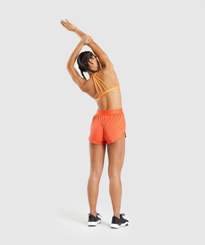 Gymshark Minimal Sport Bh Damen Orange | AT-85-GTYW