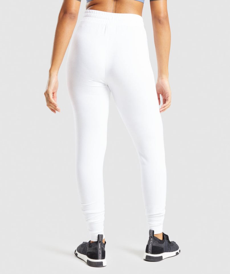 Gymshark Pippa Sport Jogginghose Damen Weiß | AT-92-YRVW