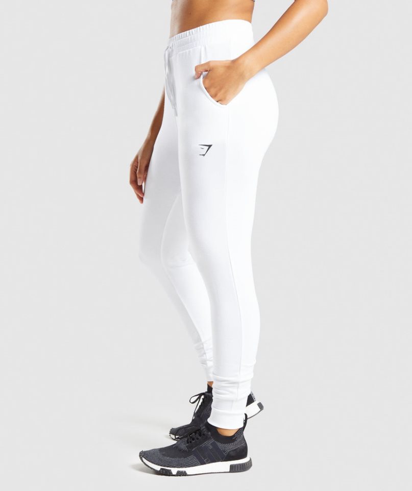 Gymshark Pippa Sport Jogginghose Damen Weiß | AT-92-YRVW