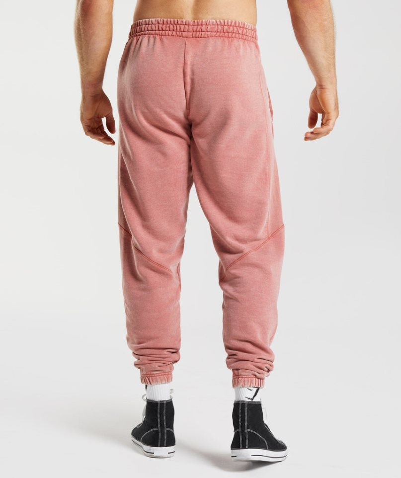 Gymshark Power Washed Jogginghose Herren Rosa | AT-42-NBUL