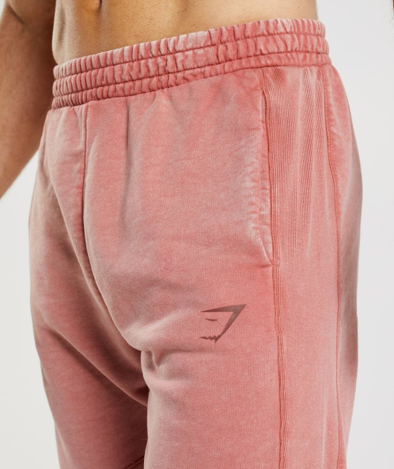 Gymshark Power Washed Jogginghose Herren Rosa | AT-42-NBUL