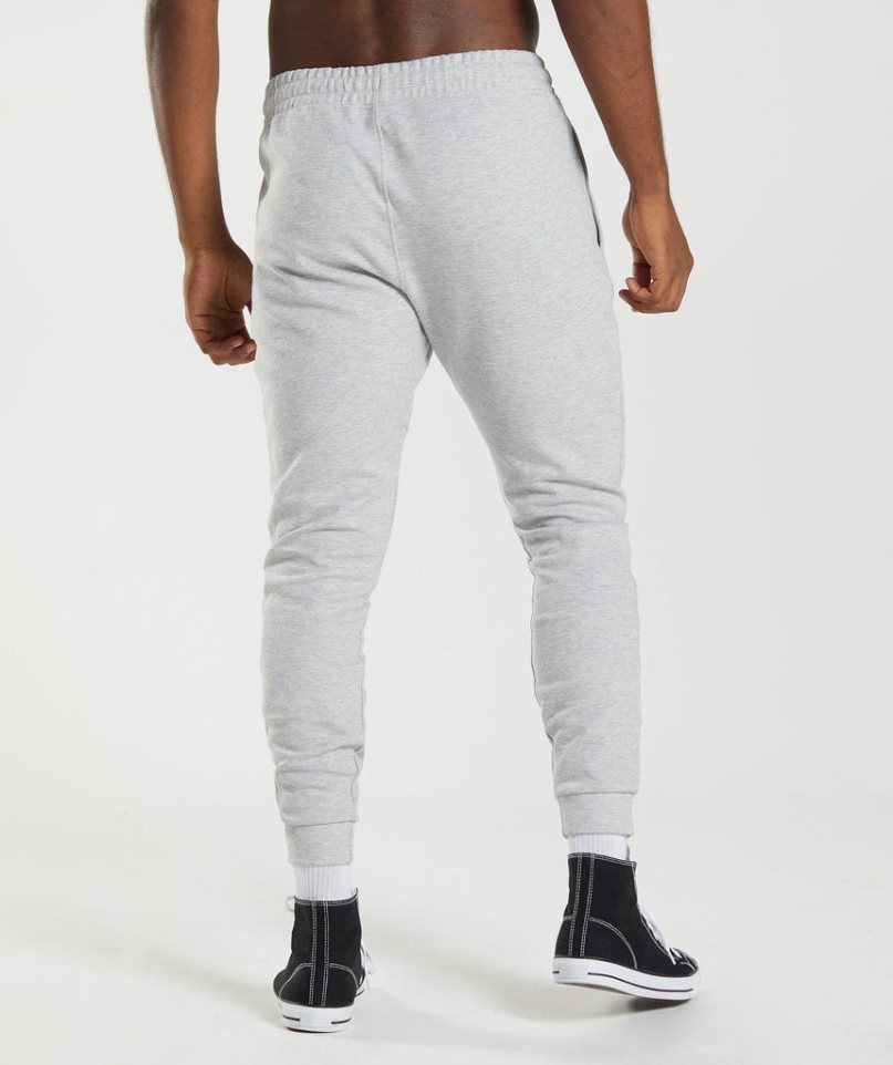 Gymshark React Jogginghose Herren Hellgrau | AT-45-ZOLC