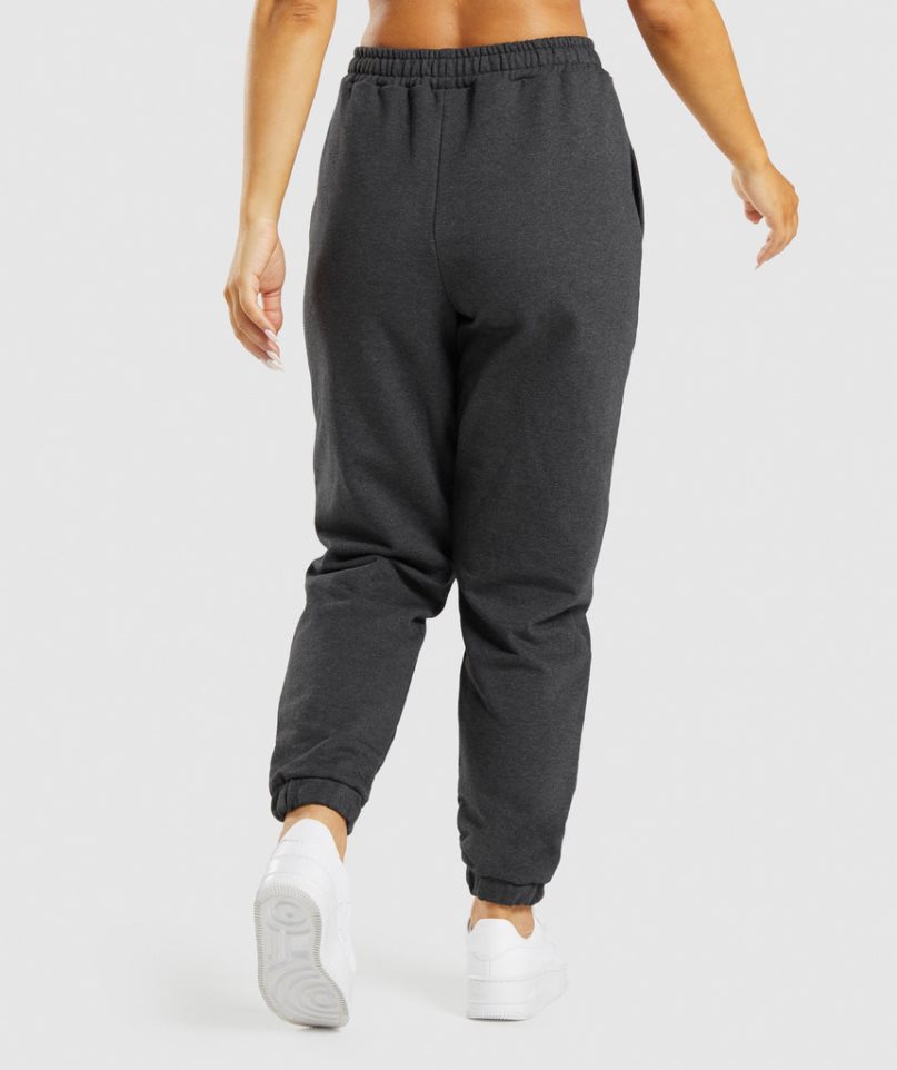 Gymshark Rest Day Sweats Jogginghose Damen Schwarz | AT-04-EYTN