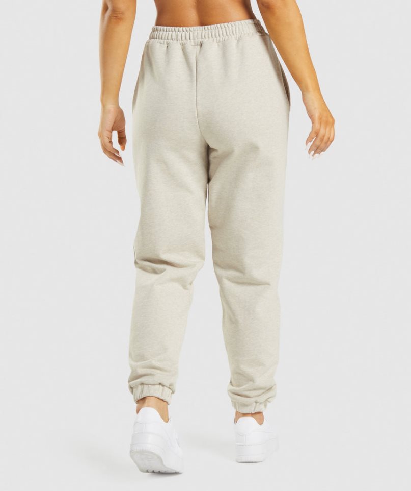 Gymshark Rest Day Sweats Jogginghose Damen Beige | AT-05-ZIFY