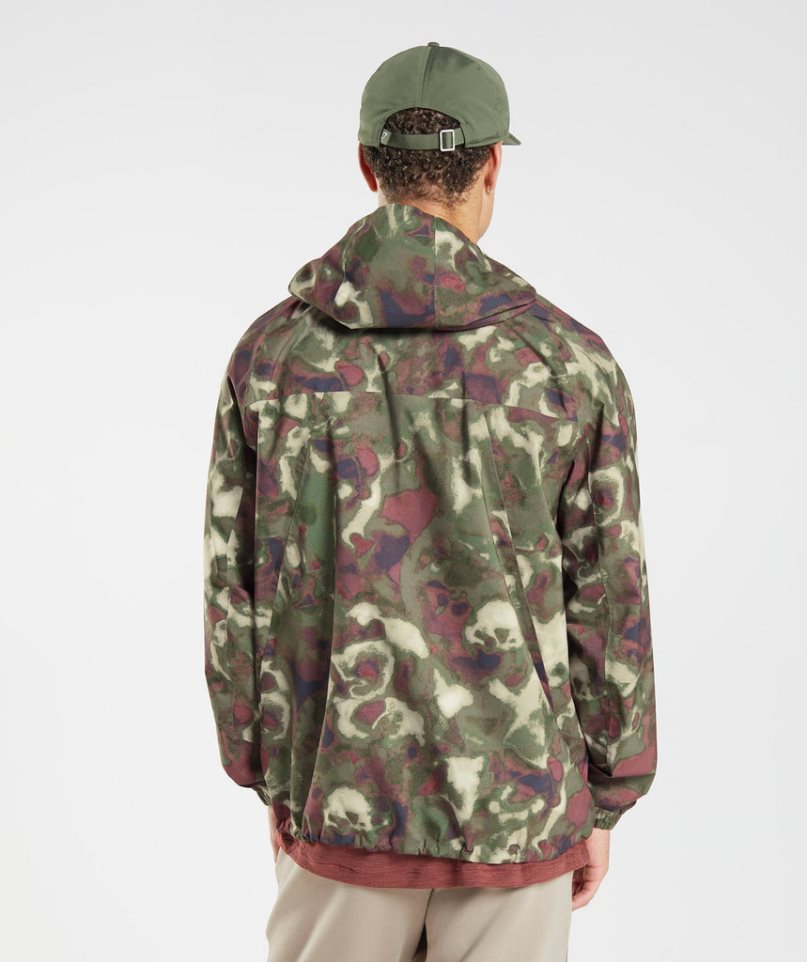 Gymshark Retake Jacke Herren Camouflage | AT-32-GZTX