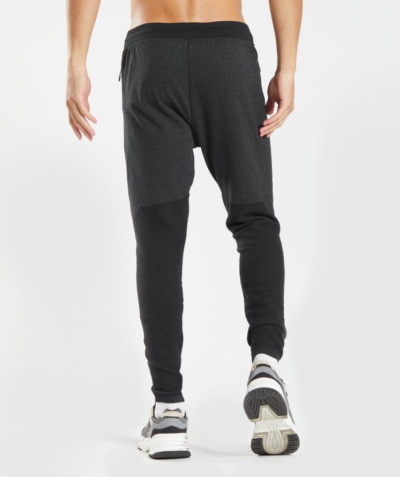 Gymshark Retake Knit Jogginghose Herren Schwarz | AT-16-TGLJ