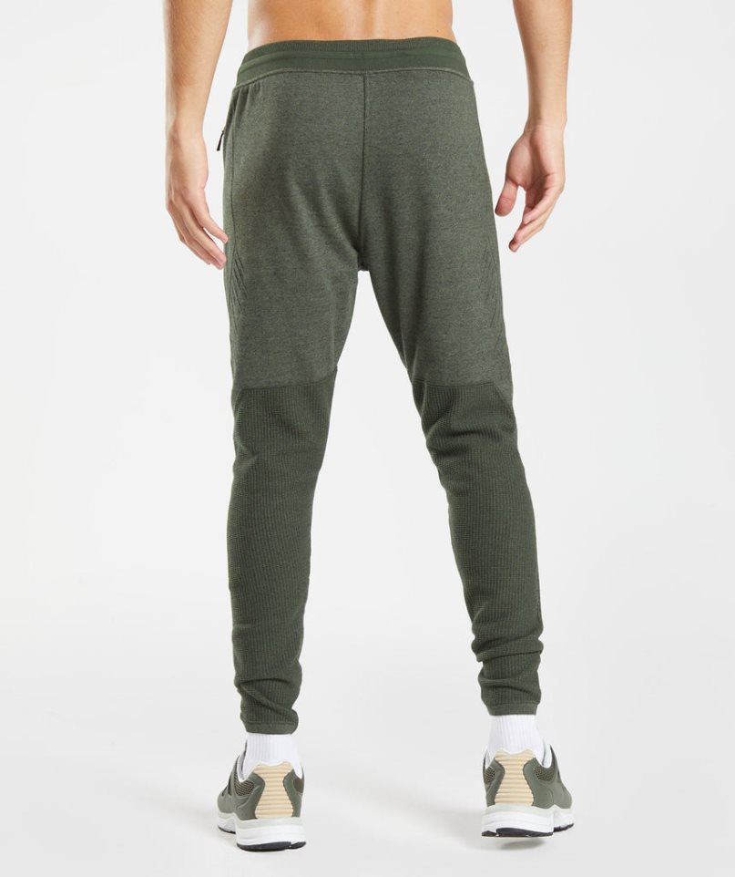 Gymshark Retake Knit Jogginghose Herren Olivgrün | AT-41-AWIV