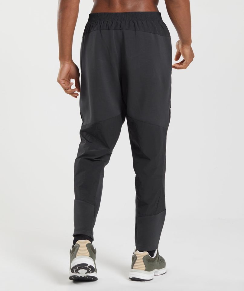 Gymshark Retake Woven Jogginghose Herren Schwarz | AT-75-AHIK