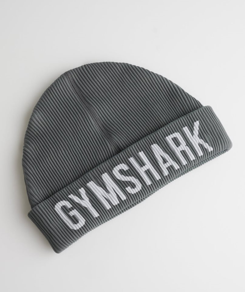 Gymshark Seamless Docker Mütze Grau | AT-45-QTCL