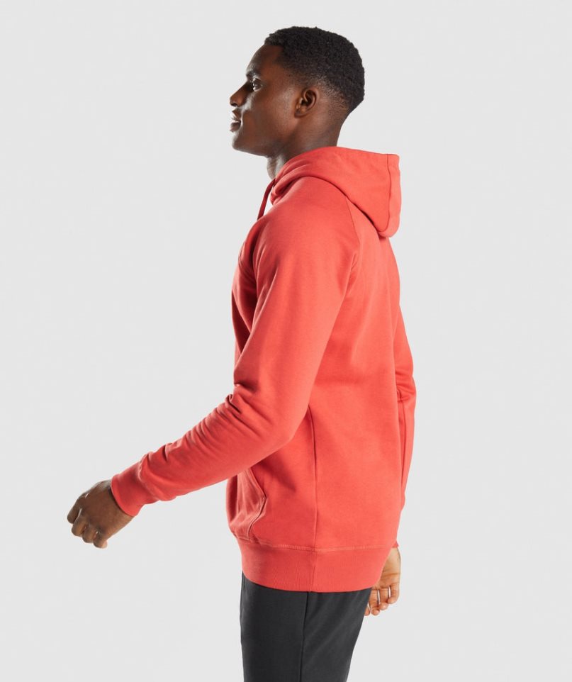 Gymshark Sharkhead Infill Hoodie Herren Orange | AT-51-PCTK